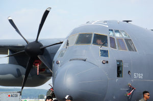 横田基地日米友好祭C-130