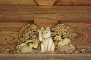 豪徳寺の招き猫